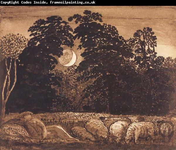Samuel Palmer The Sleeping Shepherd